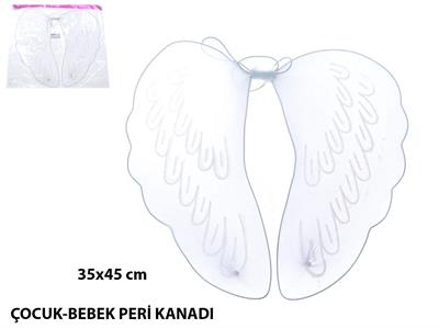 Bebek &amp; Çocuk Peri Kanadı – Kostüm Tamamlayıcı Kanat 35x45 cm (3936)