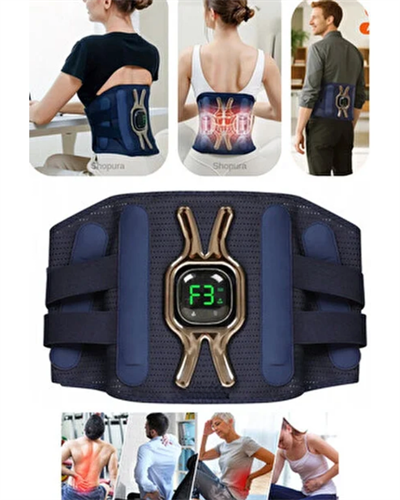 Bel Karın ve Sırt İçin Isıtmalı Masaj Cihazı
