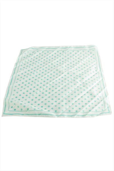 Benekli Zr Saten Fular 50*50 cm