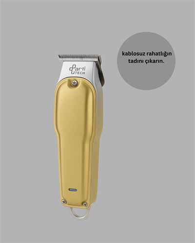 Berber Tipi Saç Sakal Kesme Makinesi USB Şarjlı Sessiz Motorlu