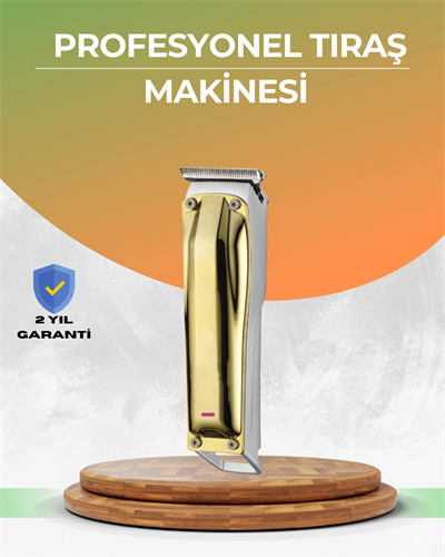 Berber Tipi Saç Sakal Kesme Makinesi USB Şarjlı Sessiz Motorlu