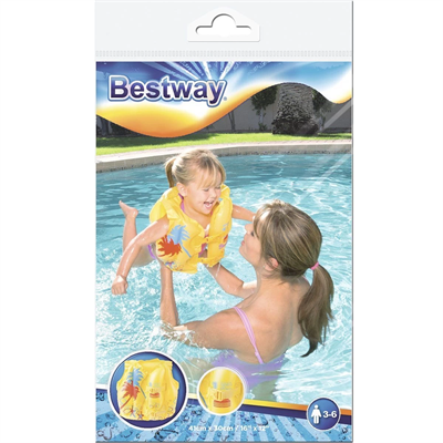 Bestway 32069 Tropikal Desenli Can Yeleği - BW32069