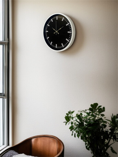 Beyaz 36 Cm Modern Duvar Saati