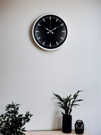 Beyaz 36 Cm Modern Duvar Saati