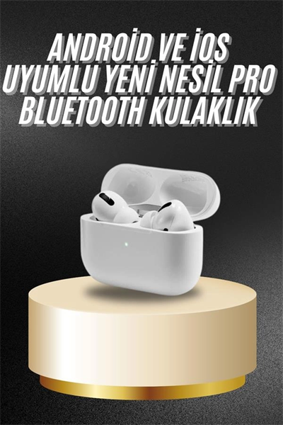 Beyaz Android ve İOS Uyumlu Yüksek Performanslı Uzun Pil Ömrü