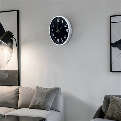 Beyaz Elegance 36 Cm Duvar Saati