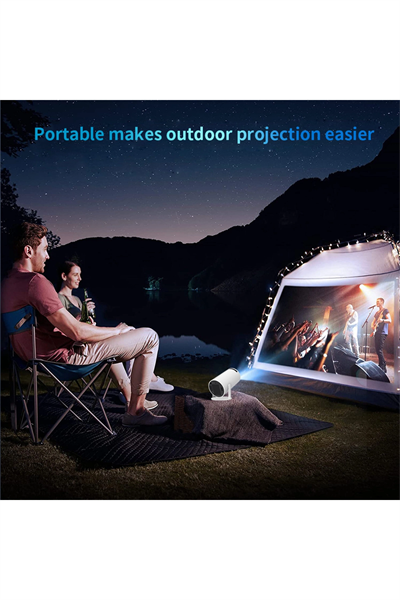Beyaz LED projeksiyon cihazı FULL HD 1920x1080 çözünürlük 250 ansilümen USB HDMI destekli