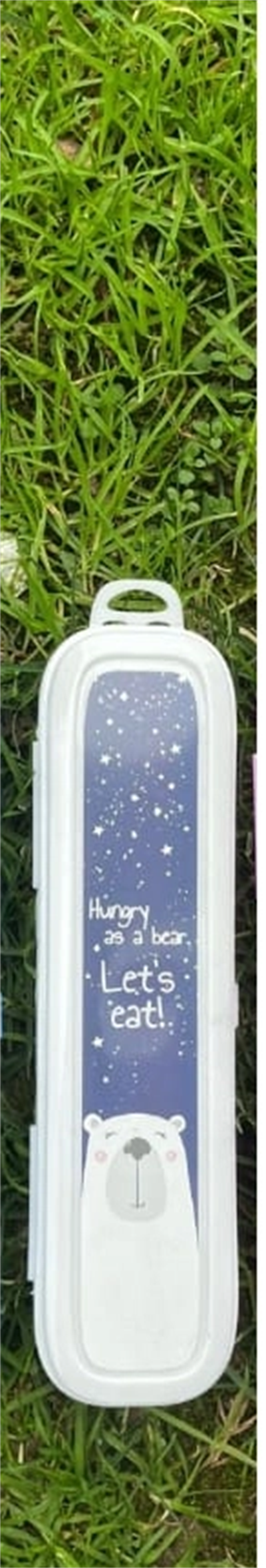 Beyaz Multi Renkli Kapaklı Kalemlik Kutusu -çanta İçi Saklama - Diş Fırçası - Makyaj Fırçası Kutu