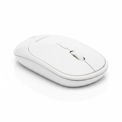 Beyaz Renkli Ergonomik Sessiz Kablosuz Mouse – Usb Alıcılı, Ofis Ve Oyun İçin Konforlu Bilgisayar Faresi Ms6310 Bx40