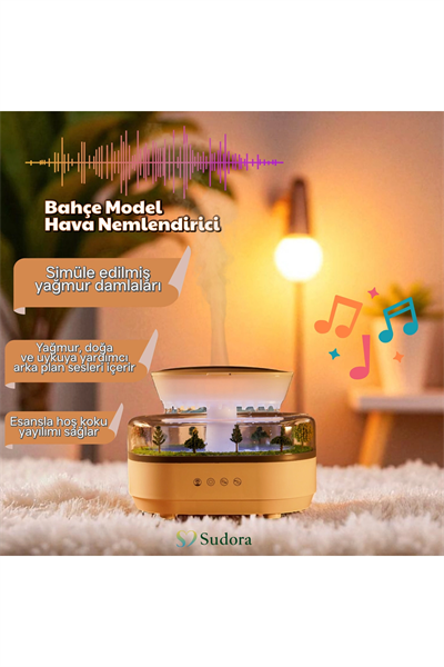 Beyaz Renkli, Soğuk Kullanımlı ve Ev Tipi Kullanıma Uygun Hava Nemlendirici Cihazı