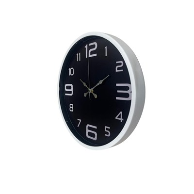 Beyaz Şık 36 Cm Duvar Saati