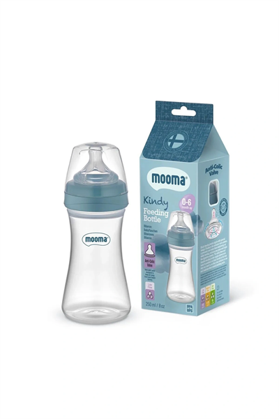 Biberon Anti Kolik Biberon 250 Ml Kapaklı Biberon 0 - 6 Ay (yavaş Akış)