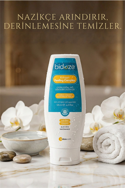 Bidoze Kolajen Peeling Complex 125 Ml | Gözenek Sıkılaştırıcı ve Siyah Nokta Karşıtı Arındırma
