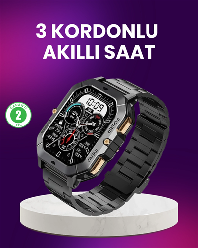 Bildirim ve Spor Takipli Akıllı Saat