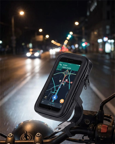Bisiklet Scooter Motosiklet İçin Su Geçirmez Telefon Standı 360 Derece Döner