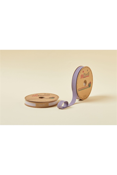 Biye Koton Katlı D37 Lila 2 Cm 25 Metre %65 Koton %35 Polyester