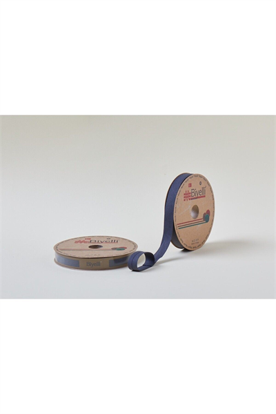 Biye Koton Katlı D39 Lacivert 2 Cm 25 Metre %65 Koton %35 Polyester