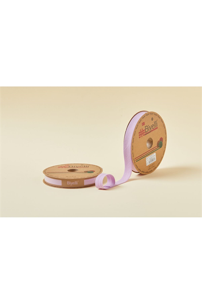 Biye Koton Katlı D42 Lila 2 Cm 25 Metre %65 Koton %35 Polyester