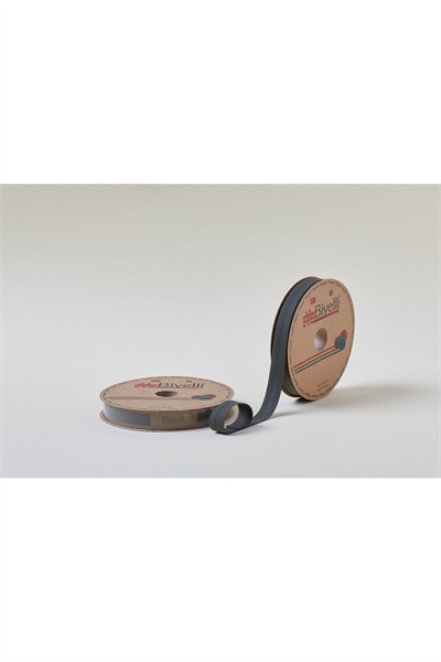 Biye Koton Katlı D54 Füme 2 Cm 25 Metre %65 Koton %35 Polyester