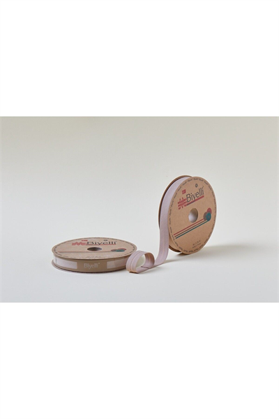 Biye Koton Katlı D57 Açık Kahve 2 Cm 25 Metre %65 Koton %35 Polyester