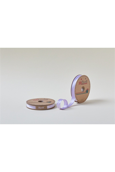 Biye Saten Katlı 009 Lila 2 Cm 25 Metre %100 Polyester