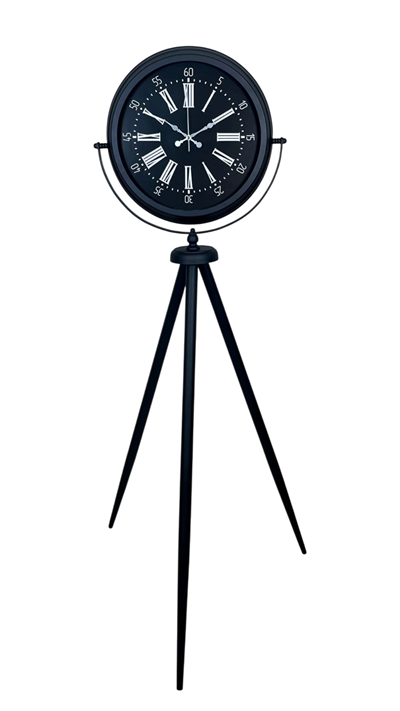 Black Aura Tripod Ayaklı Saat