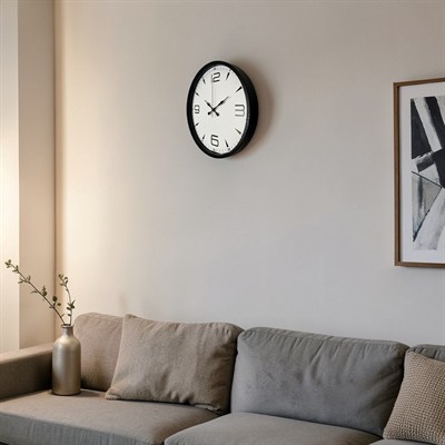 Black Classic 36 Cm Duvar Saati