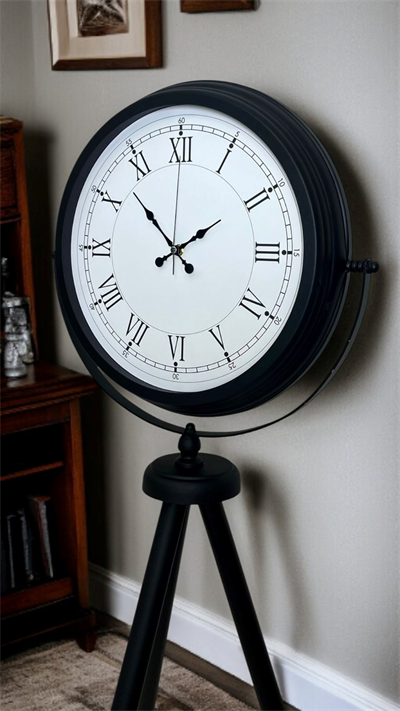 Black Elite Tripod Ayaklı Saat