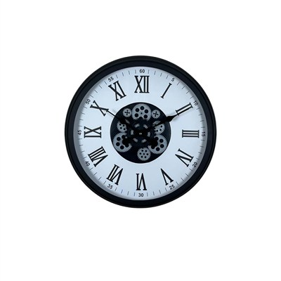 Black Majesty 60 Cm Çarklı Duvar Saati