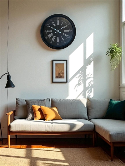 Black Noble 40 Cm Metal Modern Duvar Saati