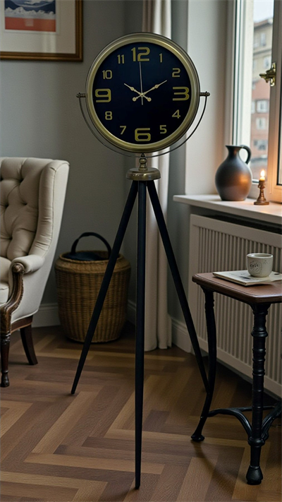 Black Noble Eskitme Tripod Ayaklı Saat