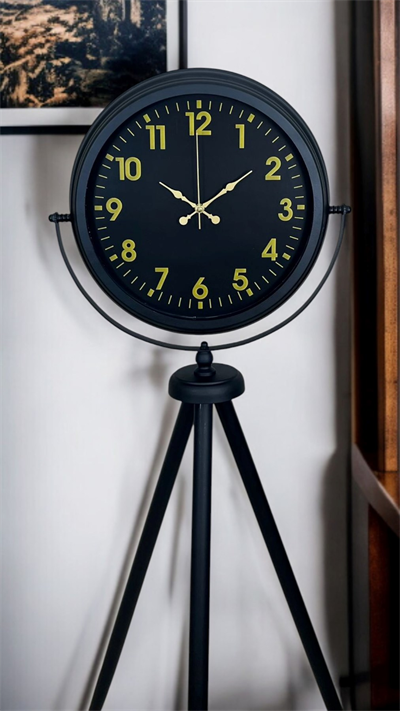 Black Prime Gold Rakamlı Tripod Ayaklı Saat