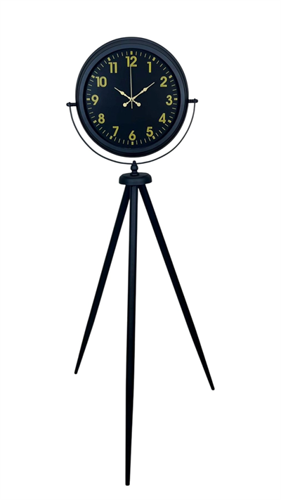 Black Prime Gold Rakamlı Tripod Ayaklı Saat