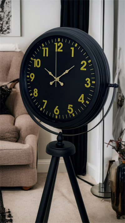 Black Prime Gold Rakamlı Tripod Ayaklı Saat