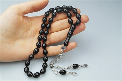BlackCraft Oltu Sıkma Sade Tespih
