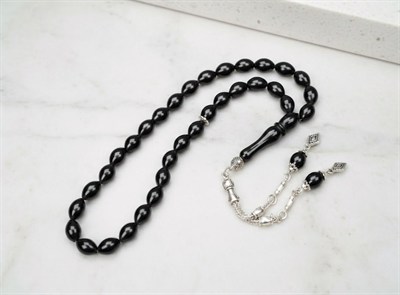 BlackCraft Oltu Sıkma Sade Tespih