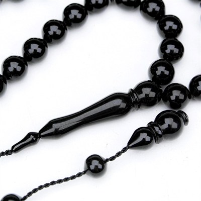 BlackCraft Oltu Taşı Sade Küre Tespih