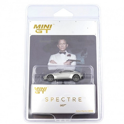 Blister Paketli 1/64 Aston Martin DB10 Spectre 007 Diecast Model Araba, Koleksiyonluk BX-313358