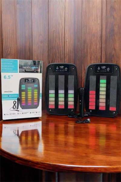 Bluetooth  Hoparlör Mikrofonlu Speaker Taşınabilir Şarjlı