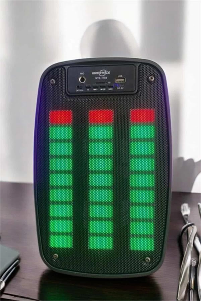 Bluetooth  Hoparlör Mikrofonlu Speaker Taşınabilir Şarjlı