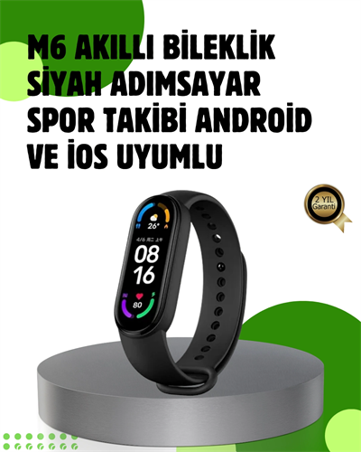 Bluetooth 5.0 Akıllı Bileklik – Kalp, Uyku ve Aktivite Takibi