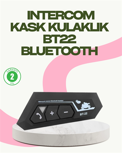 Bluetooth 5.0 EDR Kask Kulaklık Yüksek Ses Kalitesi ve Gürültü Önleme