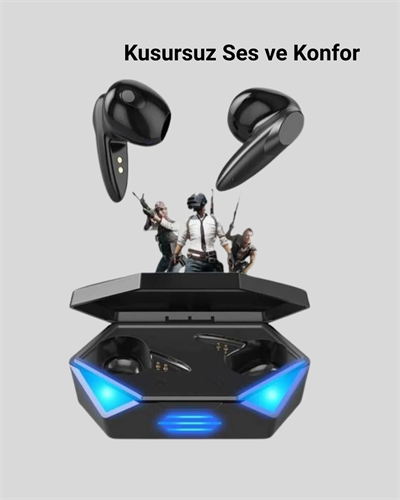 Bluetooth 5.0 Oyun ve Müzik Kulaklığı – 3D Ses Kalitesi