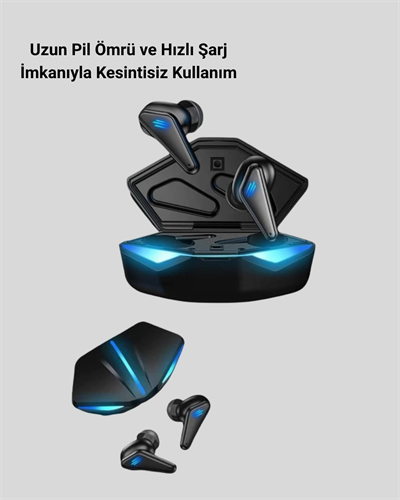Bluetooth 5.0 Oyun ve Müzik Kulaklığı – 3D Ses Kalitesi