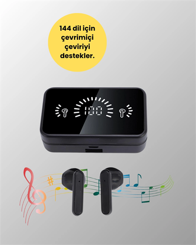 Bluetooth 5.1 Destekli  bluetooth kulaklık – ANC ve Stereo Sesli