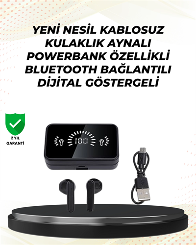 Bluetooth 5.1 Destekli  bluetooth kulaklık – ANC ve Stereo Sesli
