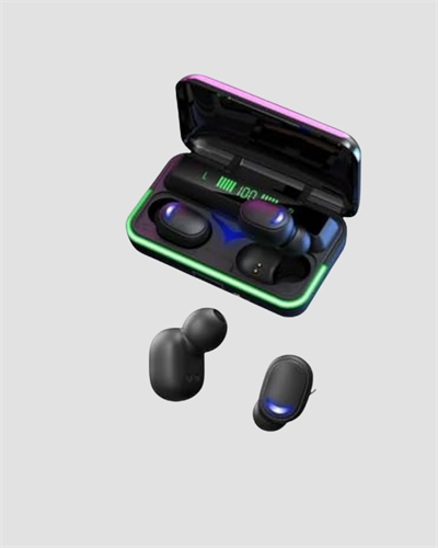 Bluetooth 5.1 Oyuncu Kulaklığı LED Ekranlı Powerbank Kulaklık