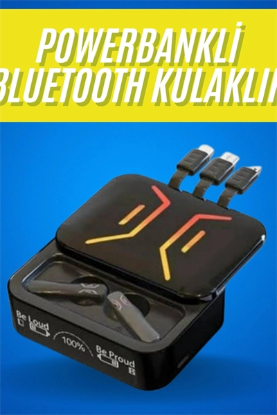Bluetooth 5.2 Oyun Kulaklığı Dahili Powerbank Kablolu Ve Kablosuz Düşük Gecikme 1 Adet BX-313687