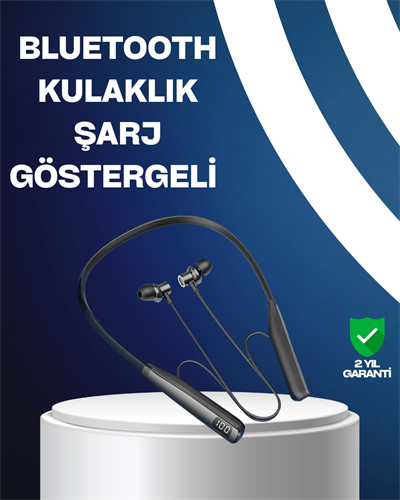 Bluetooth 5.3 Boyun Bantlı Kulaklık – Oyun ve Müzik Modu, SD Kart Desteği