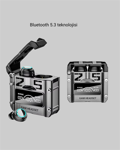 Bluetooth 5.3 Kablosuz Kulaklık – Ultra HD Ses Kalitesi, Gürültü Engelleme